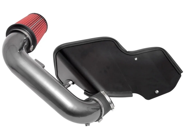 AEM Cold Air Intake System [DRYFLOW], Gunmetal Gray (2018-2023 Ford Mustang GT)