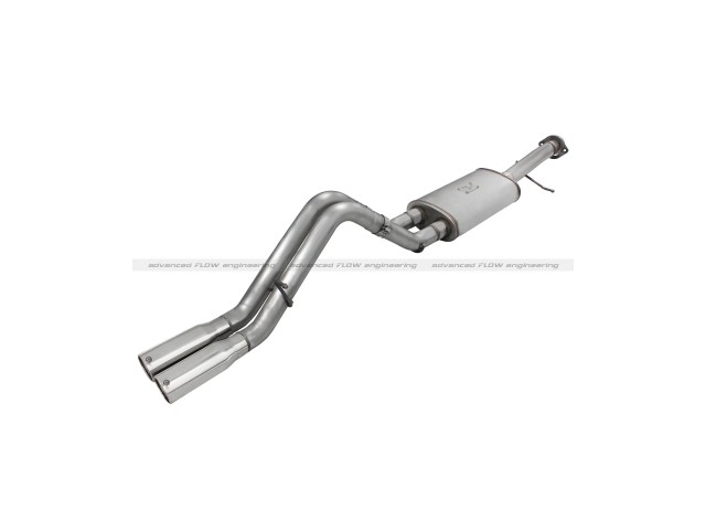 aFe POWER MACH Force XP Cat-Back Exhaust w/ Polished Tips, 3" (2007-2008 H2)