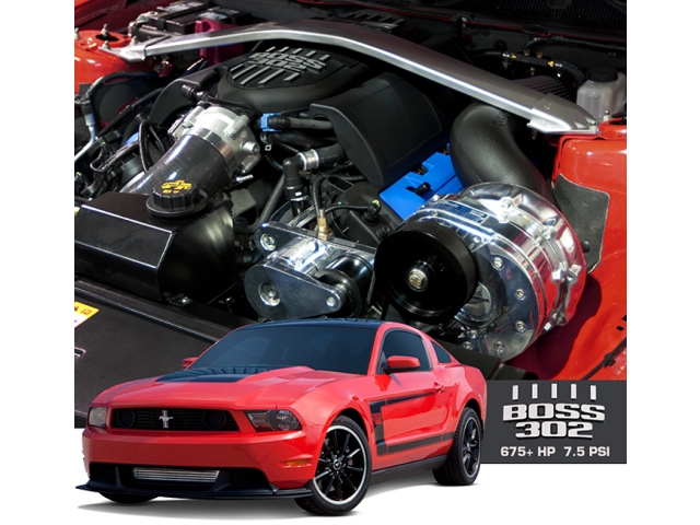 ATI ProCharger High Out put Intercooled Tuner Kit w/ Factory Airbox & P-1SC-1 (2012-2013 Mustang BOSS 302)