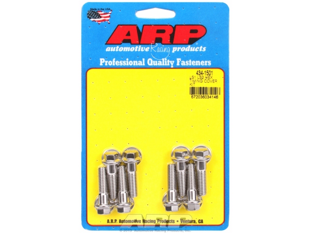 ARP Timing Cover Bolt Kit [STAINLESS | HEX] (GM LS)