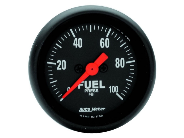 Auto Meter Z SERIES Digital Stepper Motor Gauge, 2-1/16", Fuel Pressure (0-100 PSI)