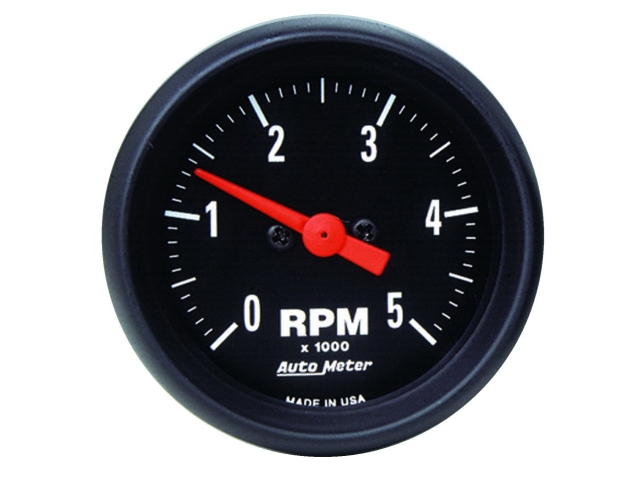 Auto Meter Z SERIES Air-Core Gauge, 2-1/16", In-Dash Tachometer (0-5000 RPM)