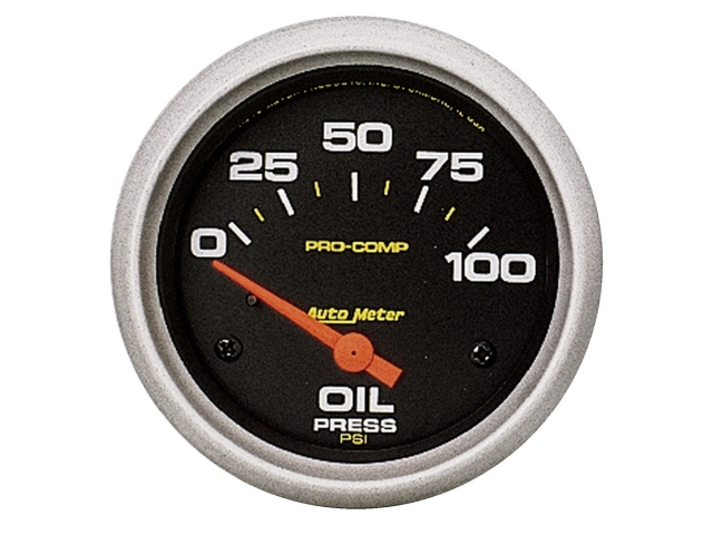 Auto Meter PRO-COMP Air-Core Gauge, 2-5/8", Oil Pressure (0-100 PSI)