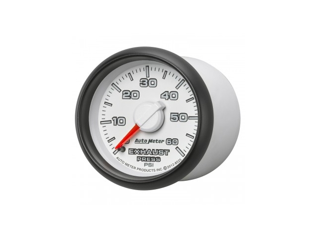 Auto Meter FACTORY MATCH Dodge 3rd GEN Mechanical Gauge, 2-1/16", Exhaust (Drive) Pressure (0-60 PSI)