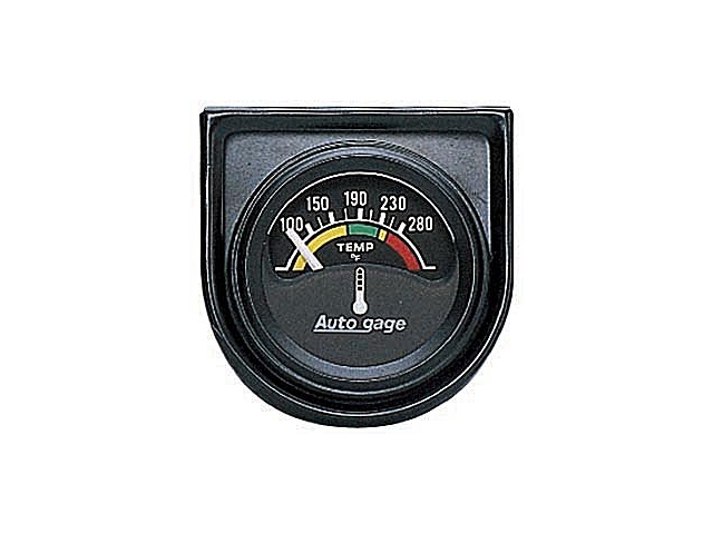 Auto Meter Auto gage Air-Core Gauge, 1-1/2", Water Temperature (100-280 F)