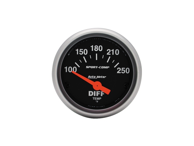 Auto Meter Sport-Comp Air-Core Gauge, 2-1/16", Differential Temperature (100-250 deg. F)