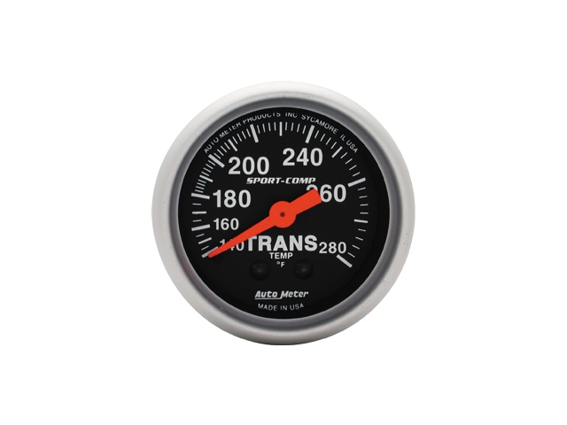 Auto Meter Sport-Comp Mechanical, 2-1/16", Transmission Temperature (140-280 deg. F)