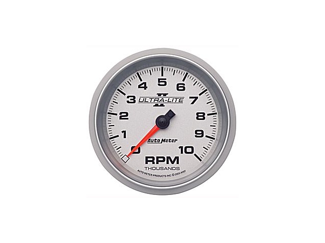 Auto Meter Ultra-Lite II In-Dash Tach & Speedo, 3-3/8", Tachometer In-Dash (10000 RPM)