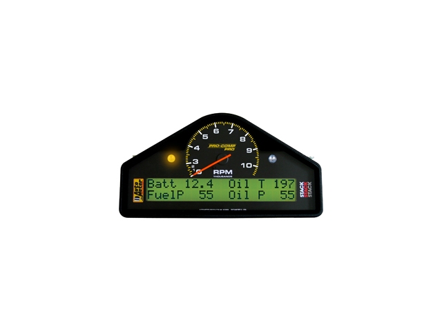 Auto Meter PRO-COMP PRO Analog/Digital Gauge, 7-1/2" x 4" x 1-1/2", Race Dash