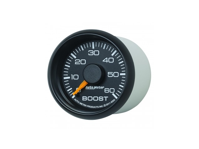 Auto Meter FACTORY MATCH Chevrolet/GM Mechanical Gauge, 2-1/16", Boost (0-60 PSI)