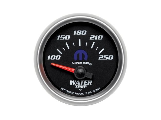 Auto Meter MOPAR Air-Core Gauge, 2-1/16", Water Temperature (100-250 F)