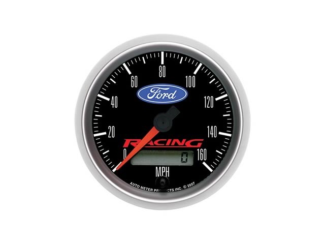 Auto Meter Ford RACING Air-Core Gauge, 3-3/8", Electric Speedometer (0-160 MPH)