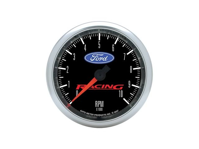 Auto Meter Ford RACING Air-Core Gauge, 3-3/8", In-Dash Tachometer (0-10000 RPM)