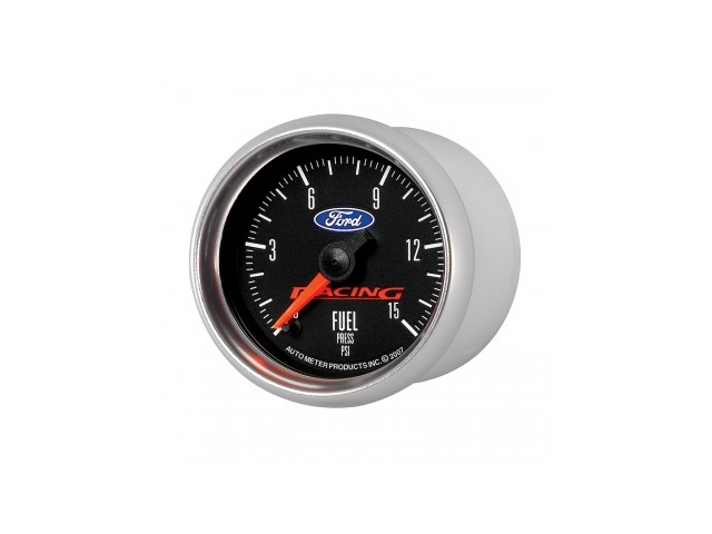 Auto Meter Ford RACING Digital Stepper Motor Gauge, 2-1/16", Fuel Pressure (0-15 PSI)