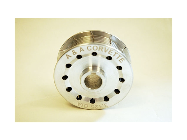 A&A Corvette 3.125" 8-Rib Supercharger Pulley