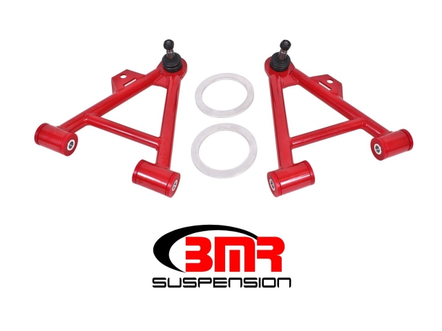 BMR Lower A-Arms w/ Coilovers & Polyurethane Bushings, Tall Ball Joints, Non-Adjustable (1994-2004 Mustang)