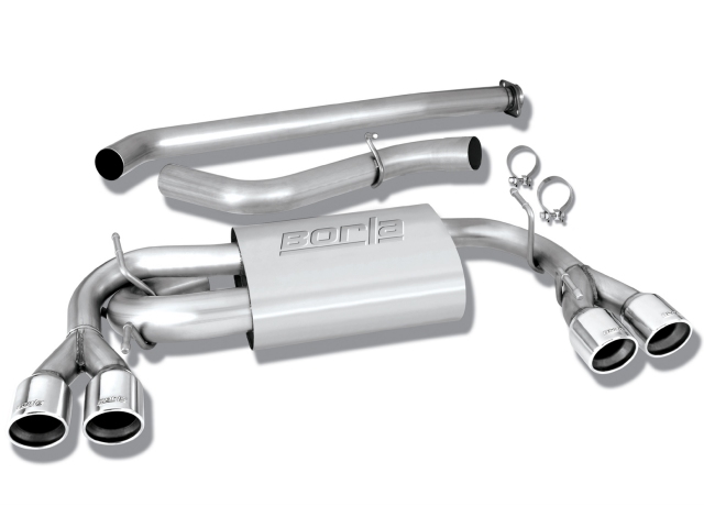 Borla Cat-Back Exhaust "S-Type", 3"/2.25" (2008-2014 Impreza WRX & WRX STi)