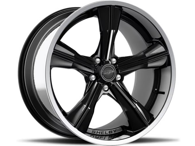 CARROLL SHELBY CS11 Wheel, Front & Rear [20 X 9.5 IN. | 5 x 114.3 | 40MM OFFSET | GLOSS BLACK] (2005-2024 Ford Mustang)