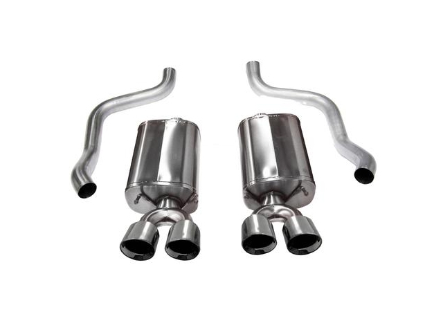 CORSA SPORT 2.5" Dual Rear Exit Axle-Back Exhaust w/ Twin 4.5" Polished Tips (2009-2013 Corvette LS3)