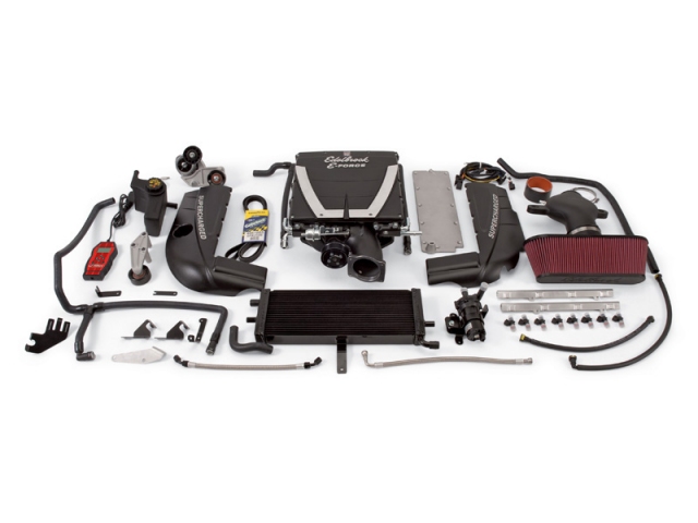 Edelbrock E-FORCE Supercharger Stage 1 Street System [TVS Series 2300 | HP 554 | Torque (Ft-lbs.) 515] (2008-2013 Corvette LS3)