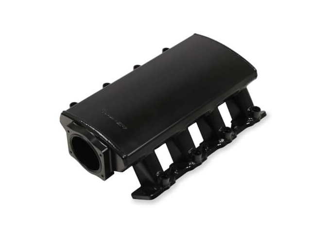Holley EFI SNIPER EFI Low-Profile Fabricated 92mm Intake Manifold, Black (GM LS3 & L92)