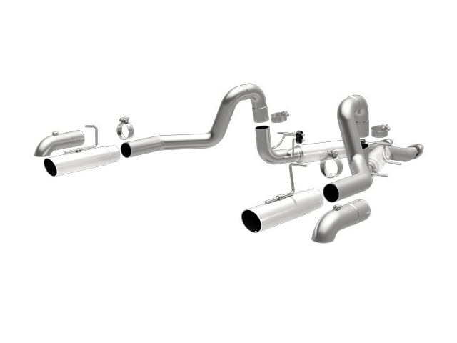 MagnaFlow 3" Cat-Back Exhaust, COMPETITION (1987-1993 Mustang LX & GT)