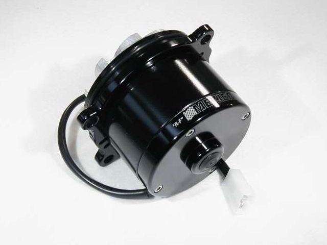 Meziere 300 Series Electric Water Pump w/o Idler Pulley, Black (FORD Modular)