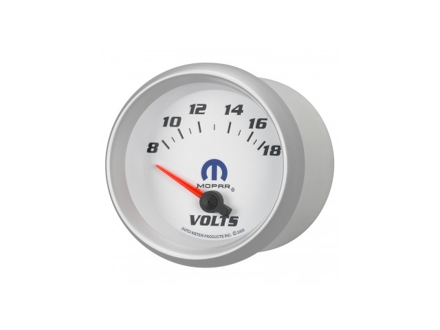Auto Meter MOPAR Air-Core Gauge, 2-5/8", Voltmeter (8-18 Volts)