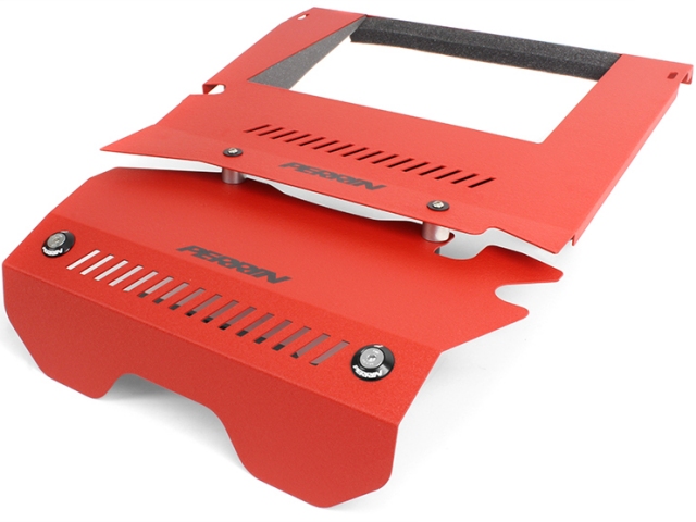 PERRIN Engine Cover Kit, Red (2015-2016 Impreza WRX)