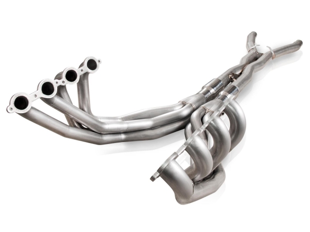 STAINLESS WORKS Long Tube Headers & X-Pipe w/ Catalytic Converters, Factory Connect, 1-7/8" x 3" (2005-2008 Corvette LS2 & LS3)