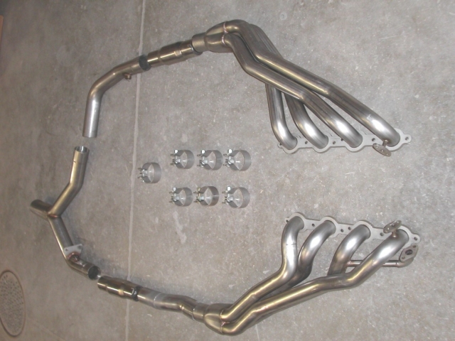 Stainless Works Long Tube Headers & Y-Pipe w/ Catalytic Converters, Factory Connect, 1-3/4" x 3" (1998-1999 Camaro & Firebird LS1)