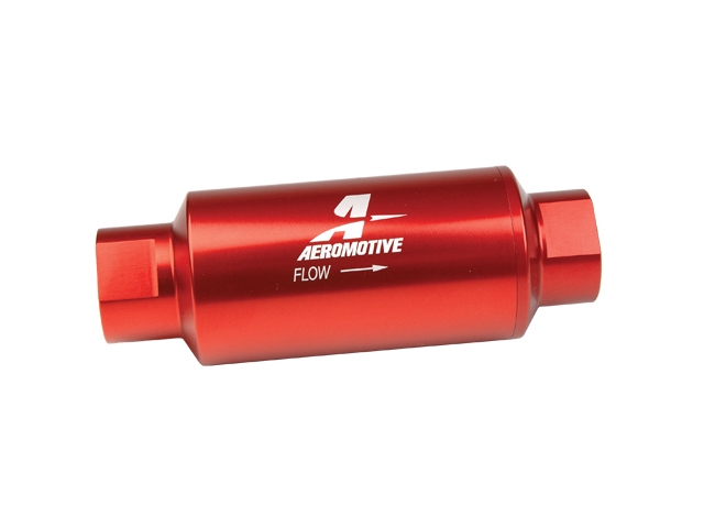 Aeromotive 40 Micron, ORB-10 Red Fuel Filter