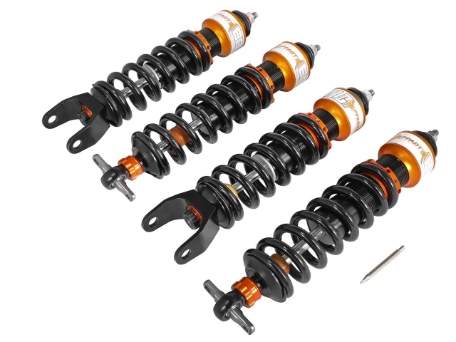 AFE CONTROL PFADT SERIES Featherlight Single Adjustable Street/Track Coilovers (1997-2013 Corvette & Z06)