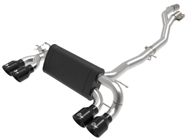 aFe POWER MACH Force XP Axle-Back Exhaust w/ Black Tips , 3"/2-1/2" (2019-2021 BMW M2 Competition)