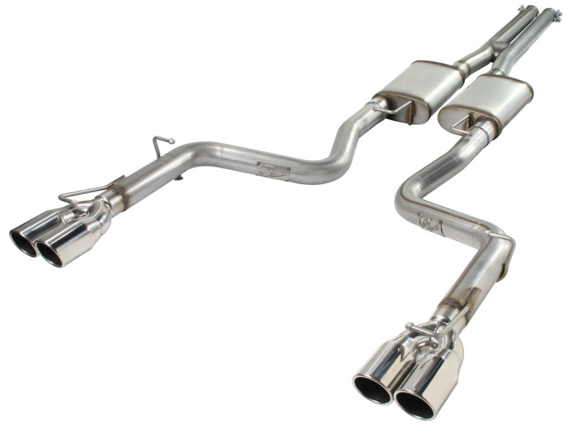 aFe POWER MACH Force XP Cat-Back Exhaust w/ Polished Tips (2009-2014 Challenger 5.7L HEMI)