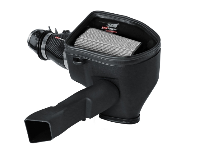 aFe POWER TRACK SERIES Carbon Fiber Cold Air Intake System w/ PRO DRY S Filter (2021-2023 Dodge Charger 6.2L Hellcat)
