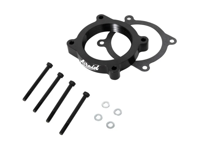 Airaid POWERAID Throttle Body Spacer (2011-2024 Ford Mustang GT & BOSS 302 & 2011-2018 Ford F-150 5.0L COYOTE)