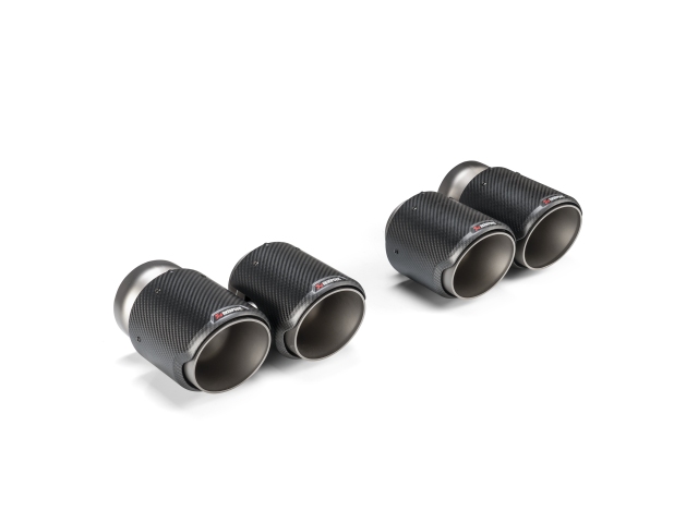 AKRAPOVIC Titanium Tail Pipe Set (Carbon Fiber) (2021-2023 BMW M2, M3 & M4)