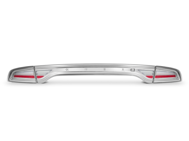 ALPHAREX NOVA-SERIES Prismatic LED Tail Lights, Chrome (2015-2023 Charger Scat Pack, SRT 392 & SRT Hellcat)