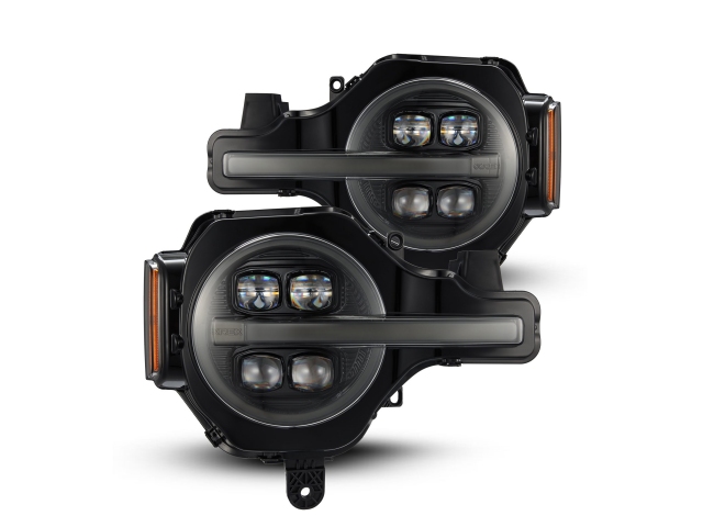 ALPHAREX NOVA-SERIES LED Projector Head Lights, ALPHA Black (2021-2024 Ford Bronco & Raptor)