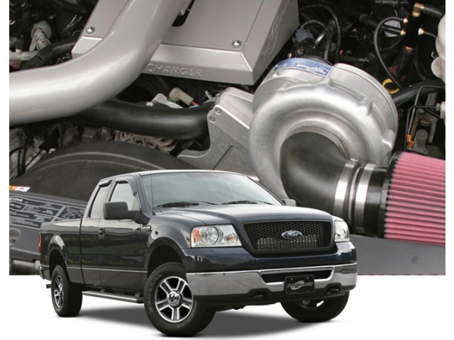 ATI ProCharger High Output Intercooled Tuner Kit w/ P-1SC-1 (2004-2008 Ford F-150 5.4L MOD)
