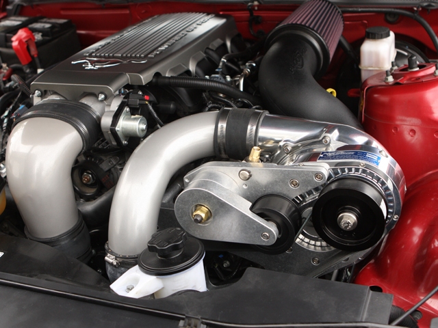 ATI ProCharger Intercooled Supercharger System w/ P-1SC-1 (Shared Drive) (2005-2010 Ford Mustang GT)