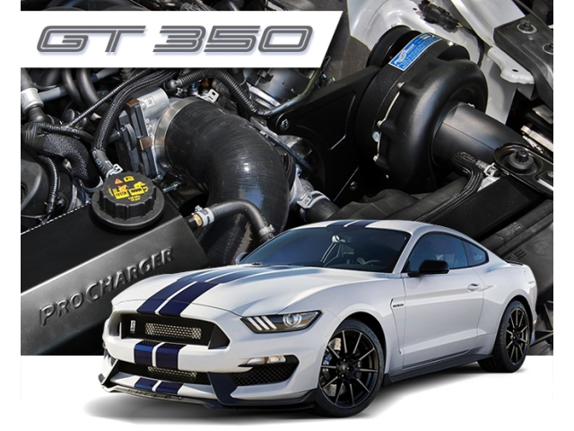 ATI ProCharger High Output Intercooled System w/ P-1SC-1 (2015-2020 Mustang Shelby GT350 & GT350R)