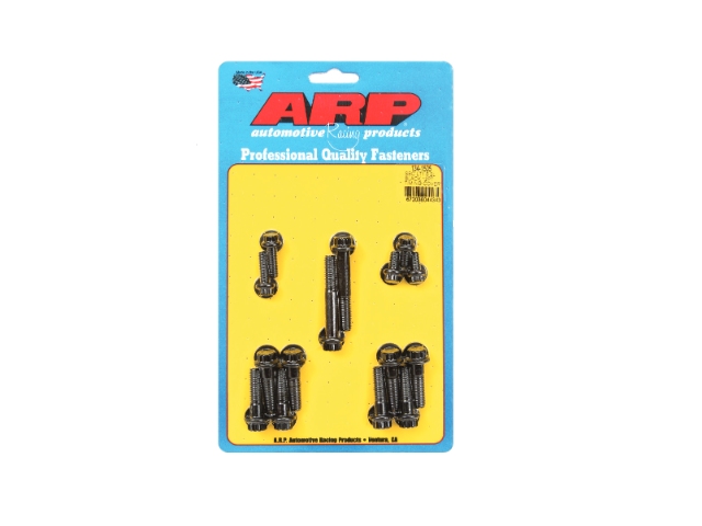 ARP Timing Bolt Cover Kit [BLACK OXIDE | 12-POINT] (2014-2018 GM LT1 & LT4)