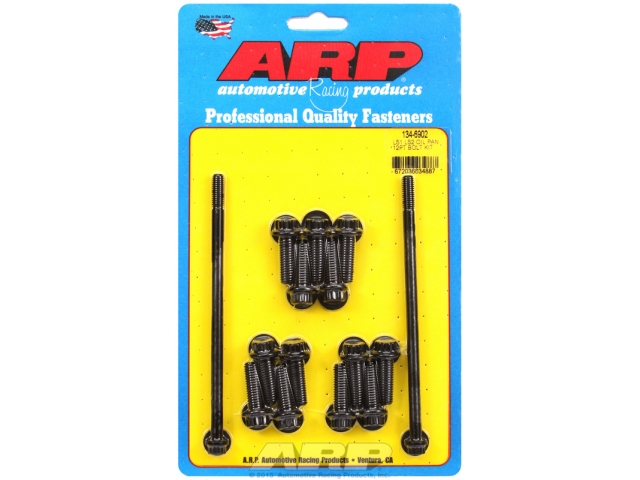 ARP Oil Pan Bolts [BLACK OXIDE | 12-POINT] (GM LS) - Click Image to Close