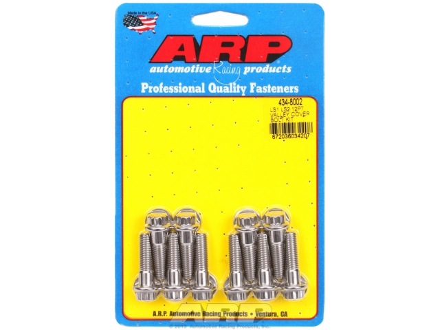 ARP Valley Cover Bolts [STAINLESS | 12-POINT] (GM LS)