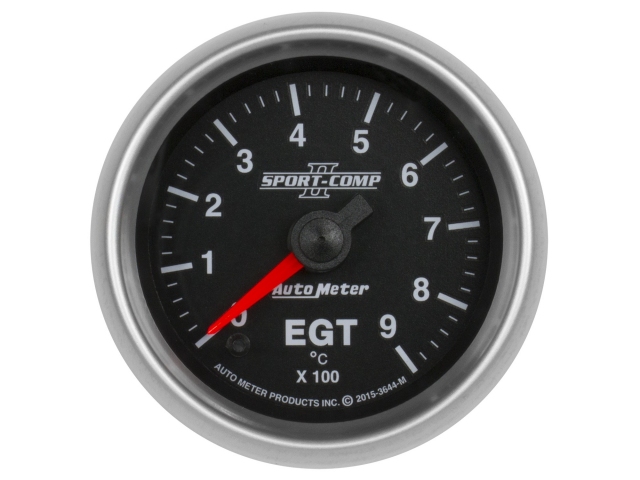 Auto Meter SPORT-COMP II Digital Stepper Motor Gauge, 2-1/16", Pyrometer (0-900 deg. C)