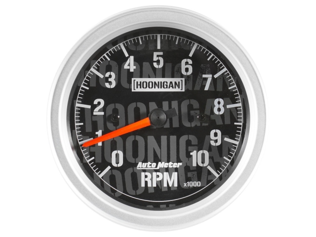 Auto Meter HOONIGAN Air-Core Gauge, 3-3/8", In-Dash Tachometer (0-10000 RPM)