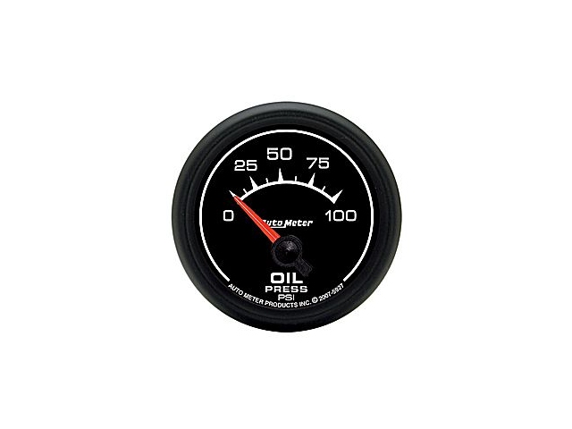 Auto Meter ES Air-Core Gauge, 2-1/16", Oil Pressure (0-100 PSI)