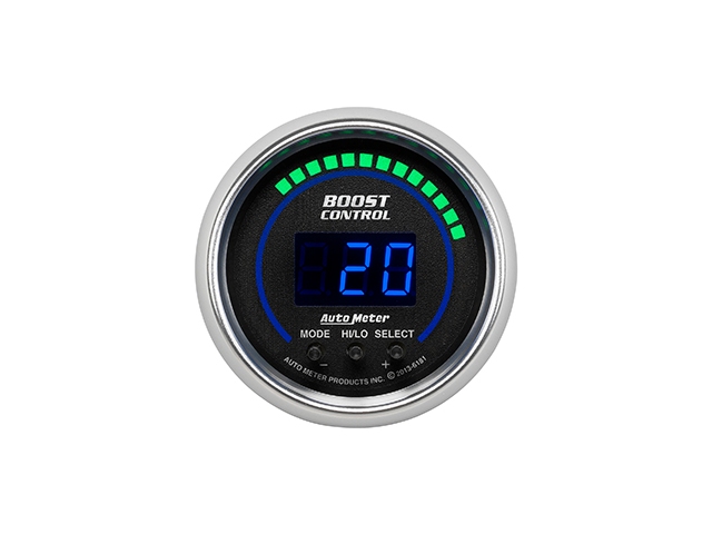 Auto Meter COBALT Digital Gauge, 2-1/16", Boost Controller (30 In Hg/30 PSI)